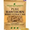 Pure Hawthorn Berry Extract Capsules
