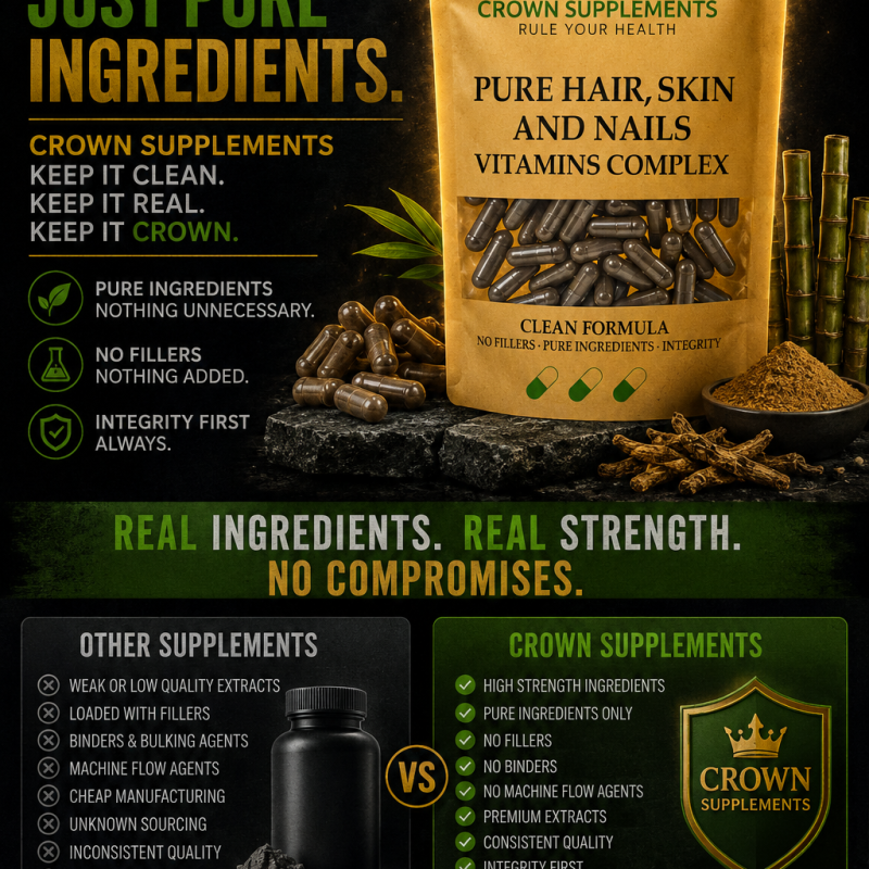 Pure Hair Skin And Nails Vitamins Capsules 4