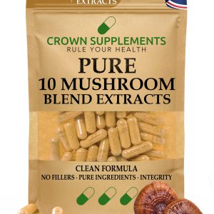 Pure 10-Mushroom-Blend-Extract-Capsules
