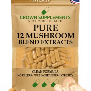 Pure 12-Mushroom-Blend-Extract-Capsules