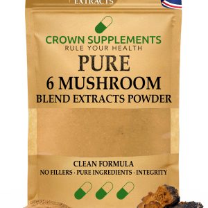 Pure 6-Mushroom-Blend-Extract-Powder