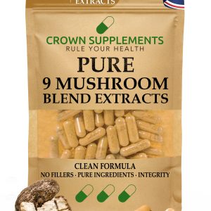 Pure 9-Mushroom-Blend-Extract-Capsules