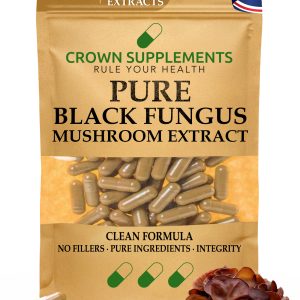 Pure Black-Fungus-Mushroom-Extract-Capsules