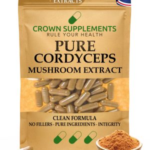Pure Cordyceps-Mushroom-Extract-Capsules