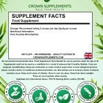 Creatine Monohydrate Powder Back Label