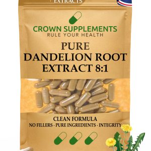 Pure Dandelion-Root-81-Extract-Capsules