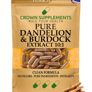 Pure Dandelion-and-Burdock-Capsules