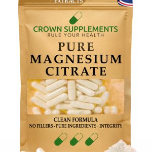 Pure Magnesium Citrate Capsules
