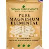 Pure Magnesium Supplement Elemental Capsules