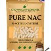 Pure NAC N Acetyl Cysteine Capsules
