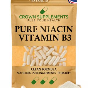 Pure Niacin-Vitamin-B3-Capsules