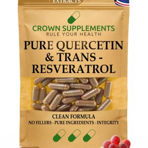 Pure Quercetin--Trans-Resveratrol-Capsules