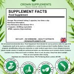 Rehmannia Root Capsules Back Label
