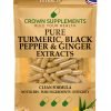 Pure Turmeric Black Pepper Ginger Extracts Capsules