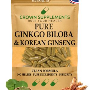 Pure Ginkgo and Korean Ginseng Capsules