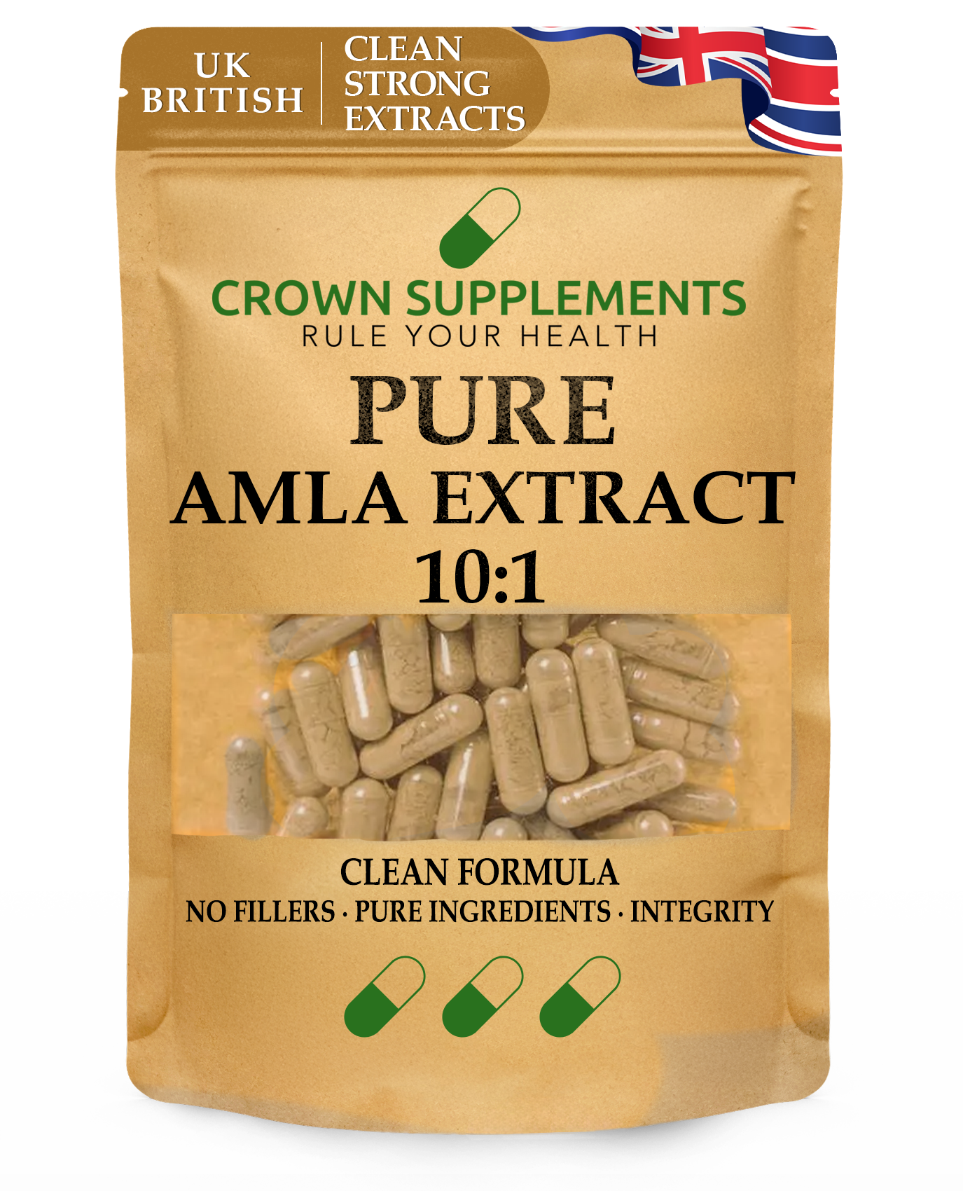Pure Amla Extract 10 to 1 Capsules