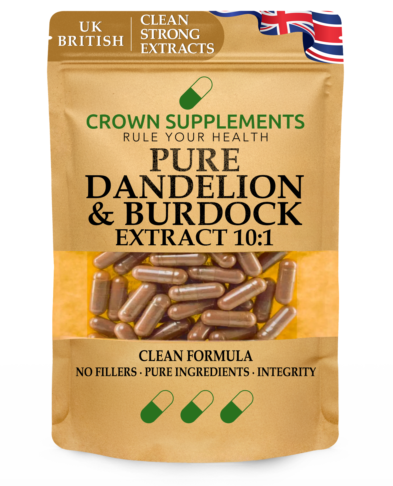 Dandelion and Burdock Capsules