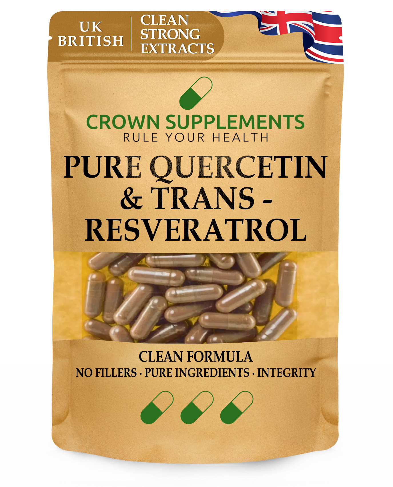 Quercetin and Trans-Resveratrol Capsules