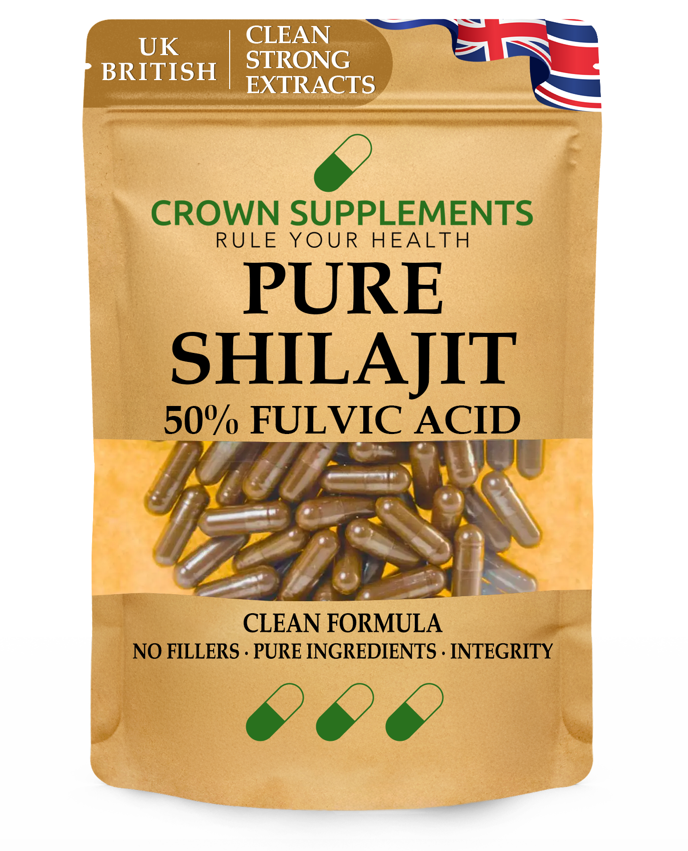Pure Shilajit Extract Capsules